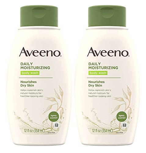 Aveeno Body Wash Daily Moisturizing 12 Ounce (354ml) (Pack of 2)